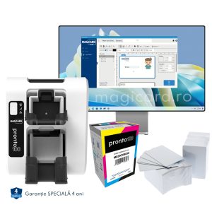 Pachet imprimanta carduri Magicard Pronto100